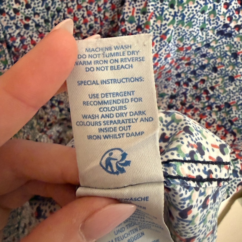 Boden Floral Button Down - Picture 8 of 8